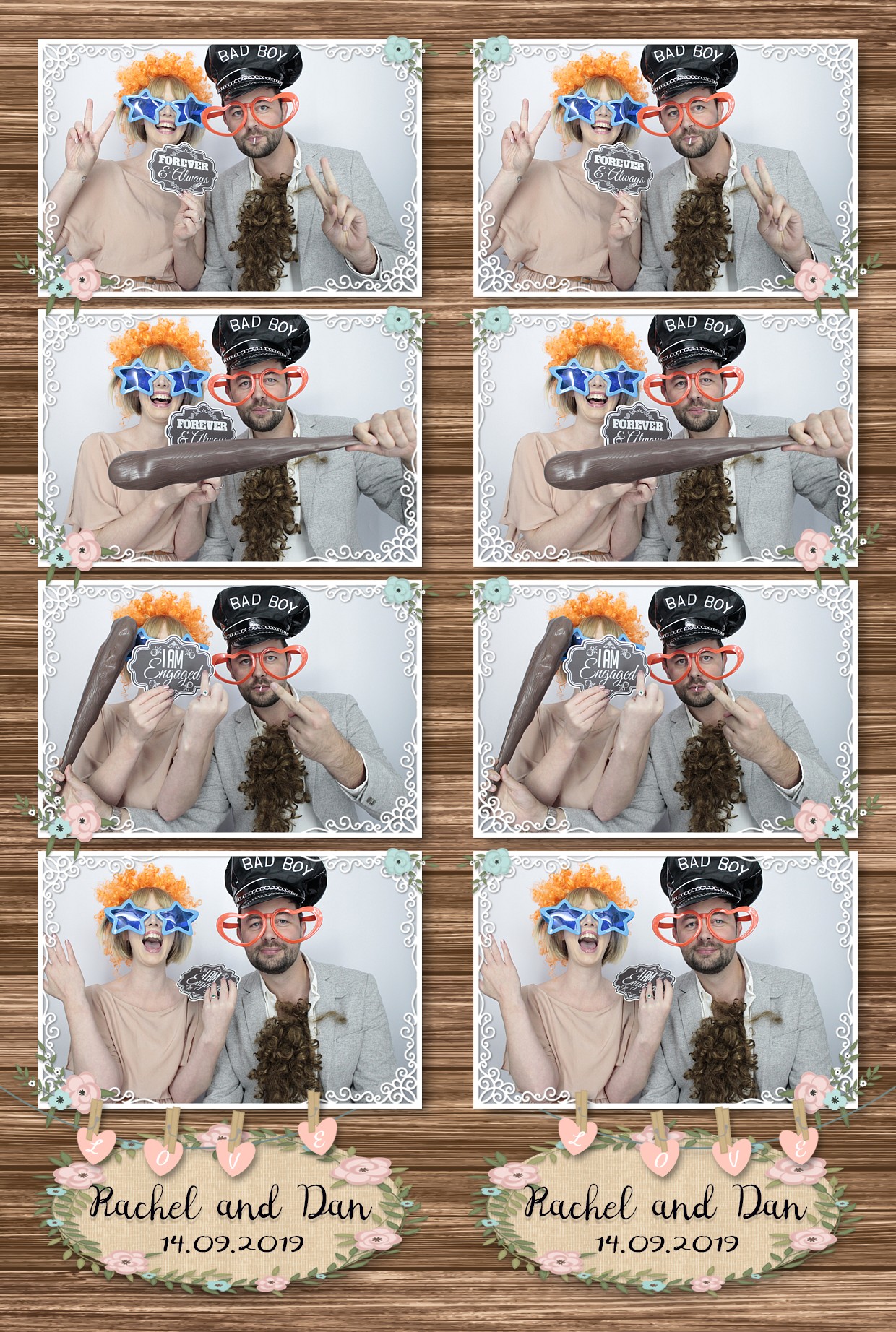 Rachel and Dan’s Wedding | View more photos from the event at gallery.myphotoboothexperience.co.uk/u/MyPhotoBoothExperienceLtd/Rachel-and-Dan’s-Wedding